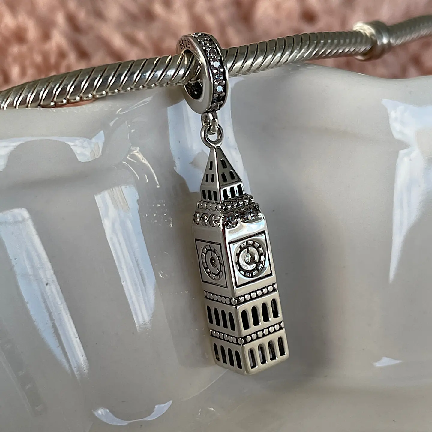 Charm Reloj Big Ben Londes Plata 925 1