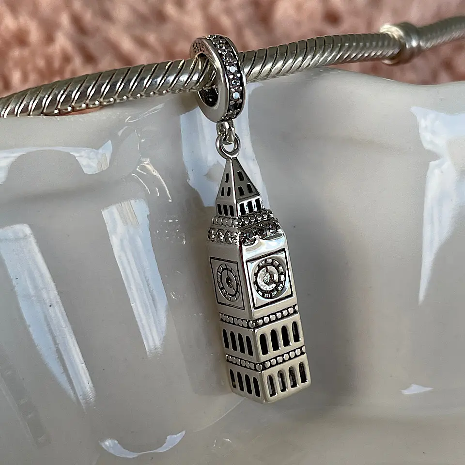 Charm Reloj Big Ben Londes Plata 925 1