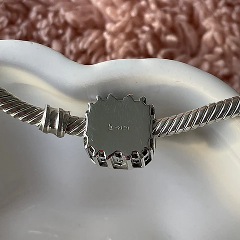 Charm Taj Mahal Plata 925