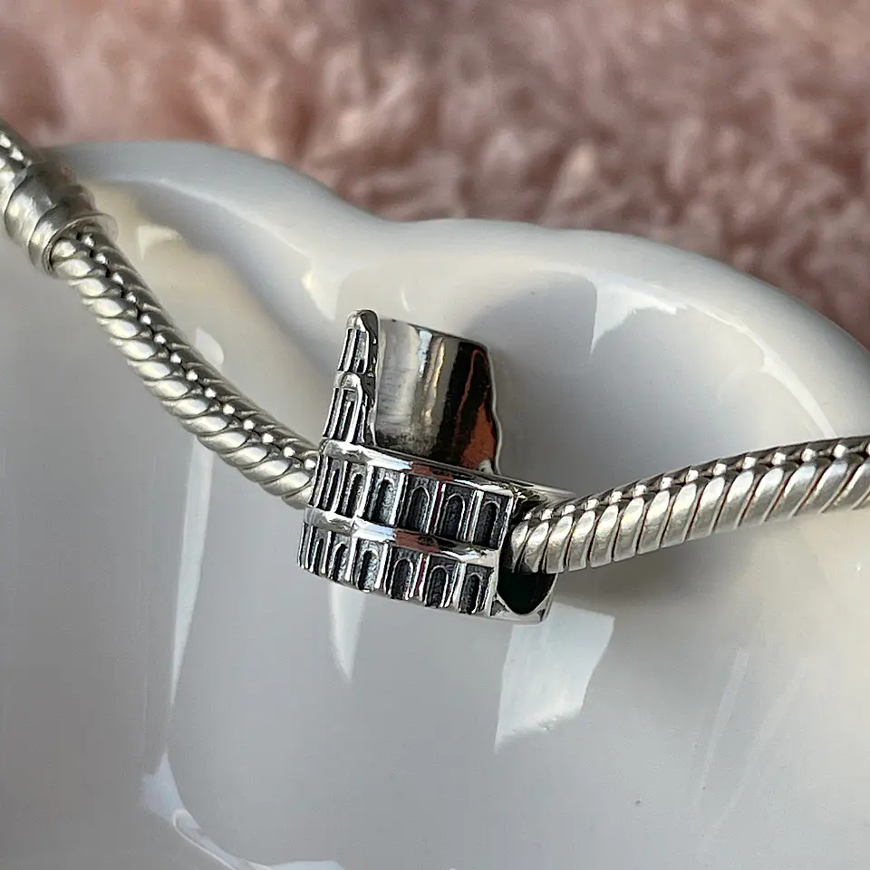 Charm Coliseo Romano, Plata 925 3