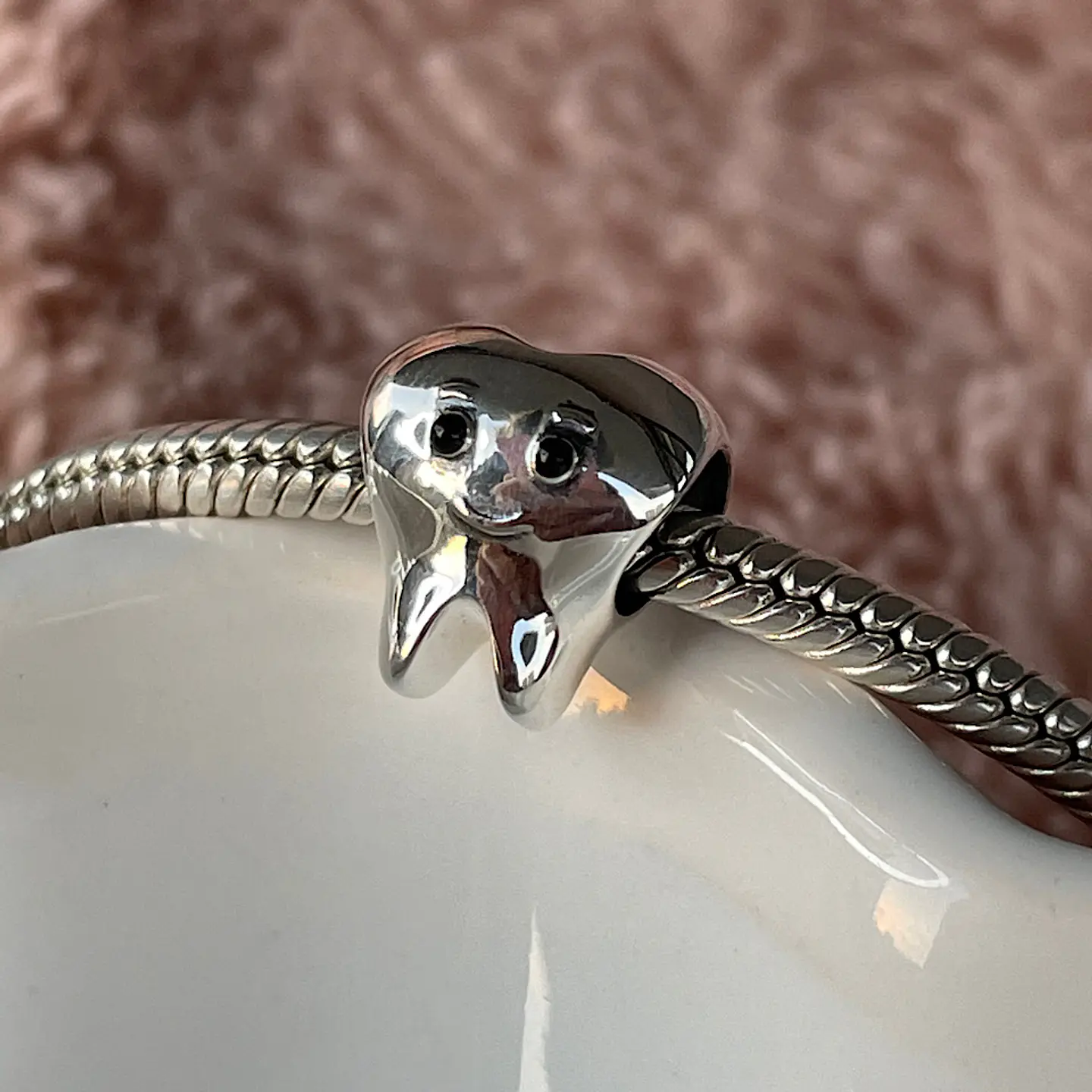 Charm Muelita feliz Plata 925 2