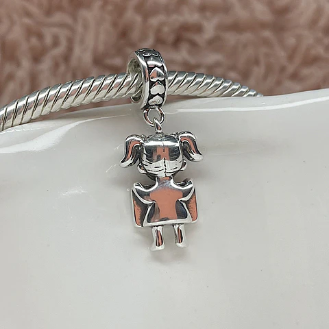 Charm Niña Te Amo Papá Plata 925