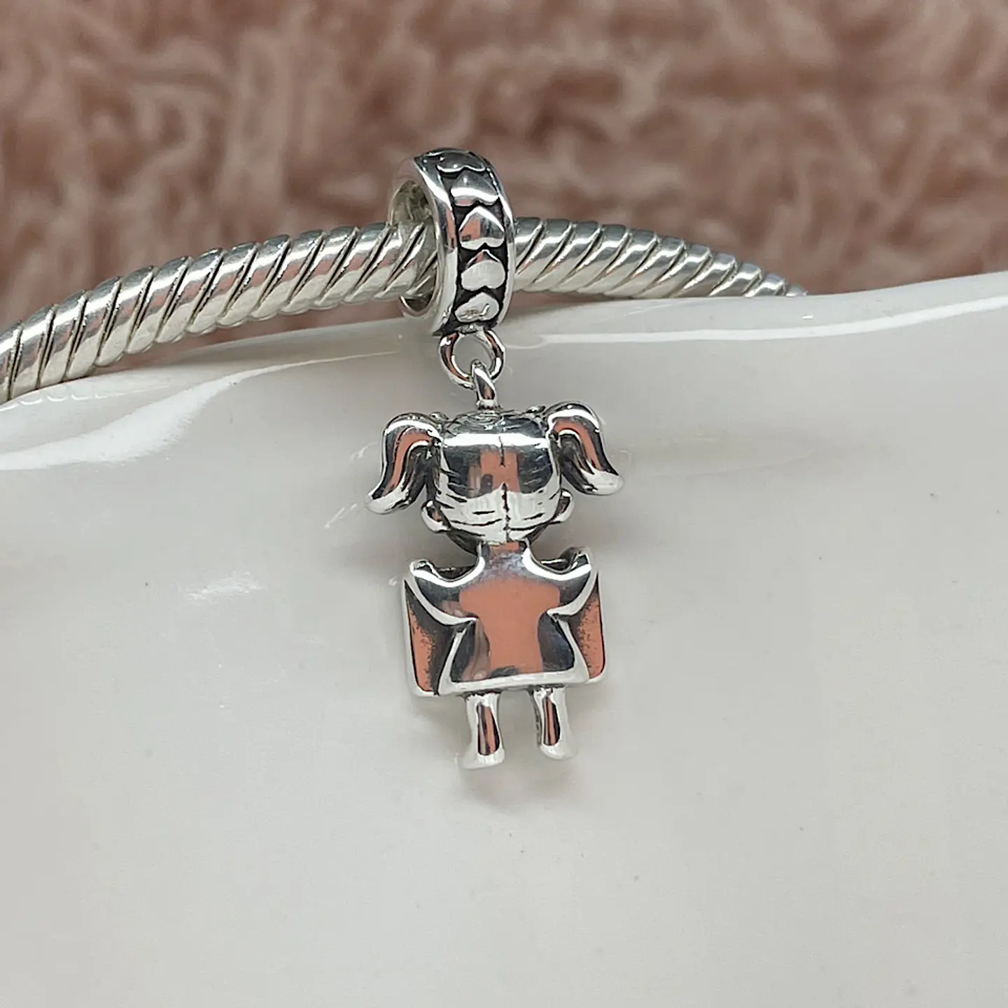 Charm Niña Te Amo Papá Plata 925 2