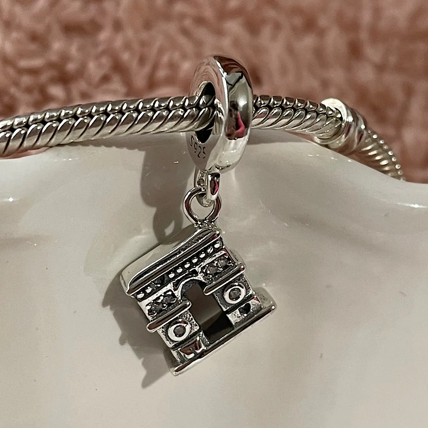 Charm Arco del Triunfo Francia Plata 925 2