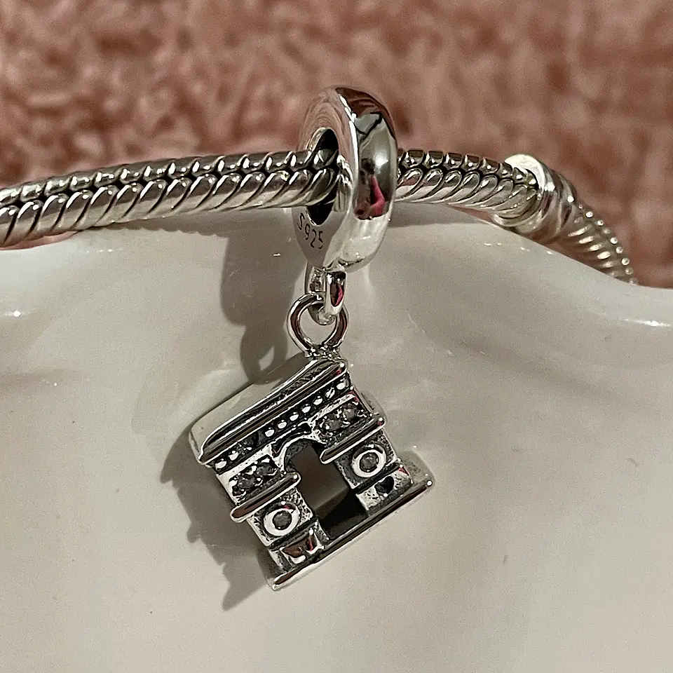 Charm Arco del Triunfo Francia Plata 925 2