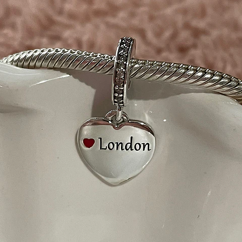 Charm London love Plata 925