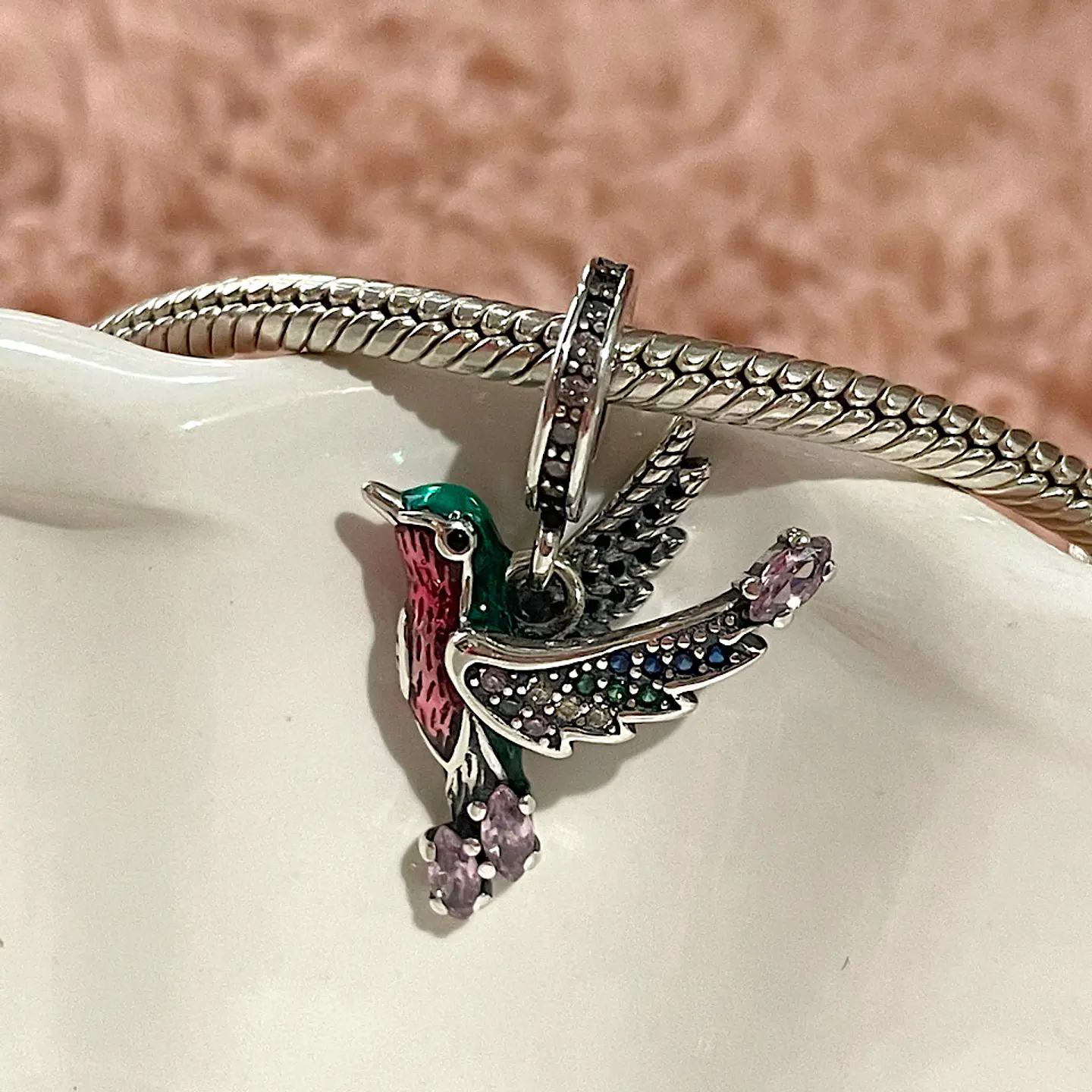 Charm Colibrí Plata 925 1