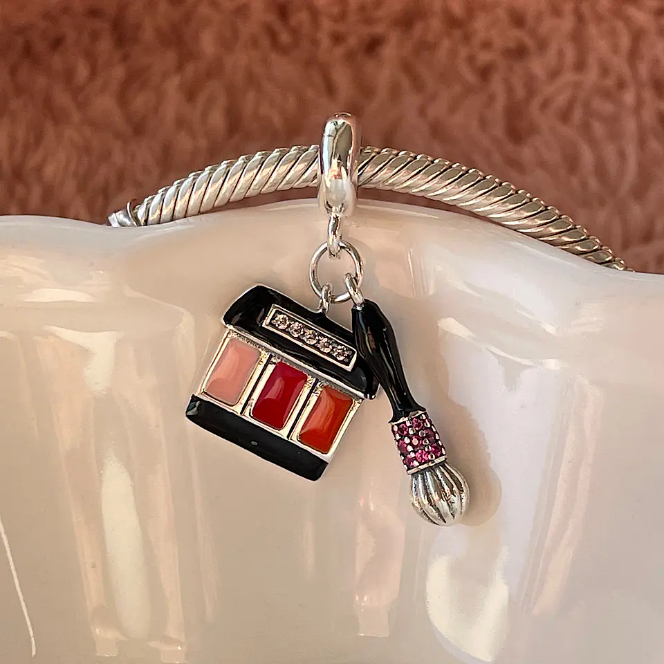 Charm Maquillaje Plata 925 2