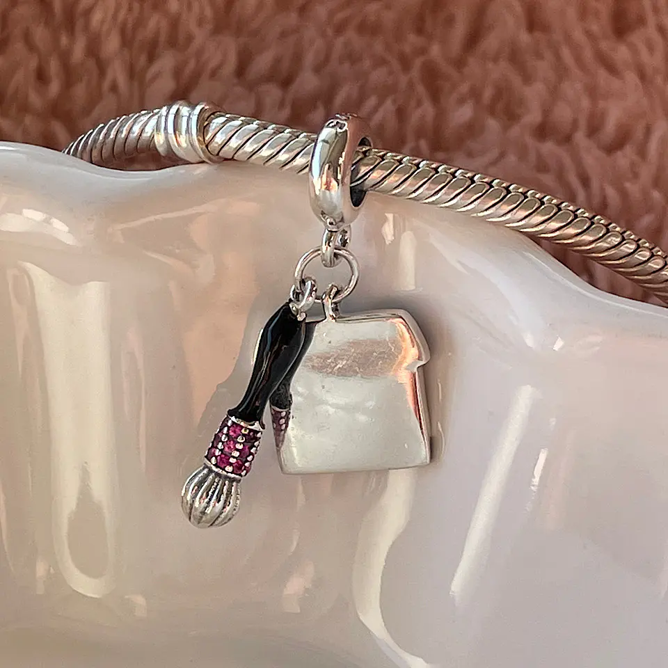 Charm Maquillaje Plata 925 3