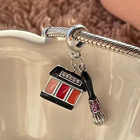 Charm Maquillaje Plata 925