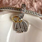 Charm número 40 Colgante Plata 925 - Miniatura 1
