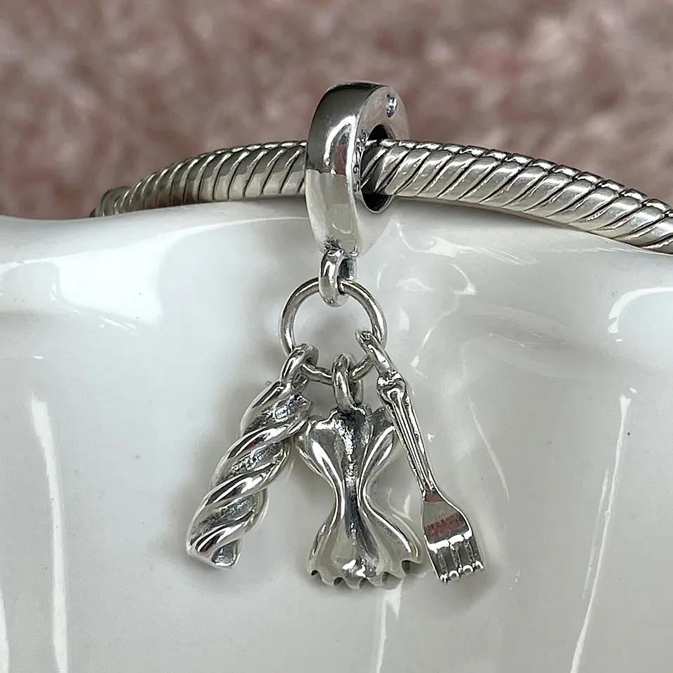 Charm Pastas Plata 925 1