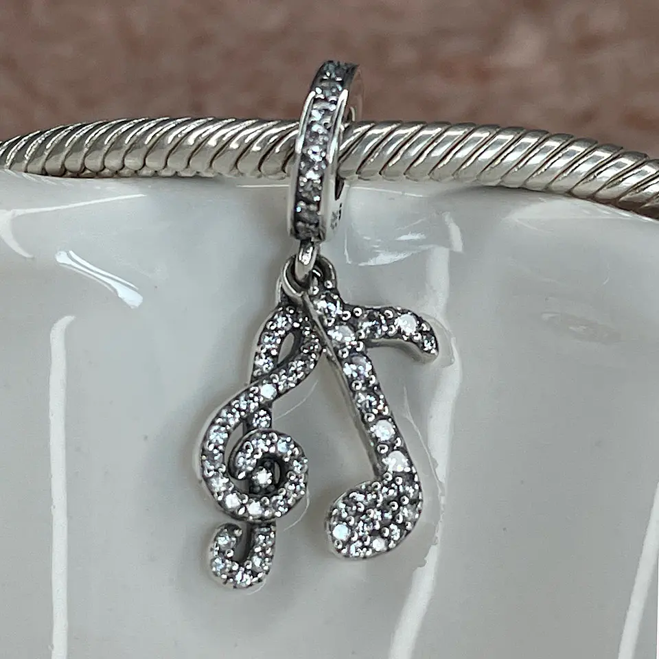 Charm Nota Musical Plata 925 1