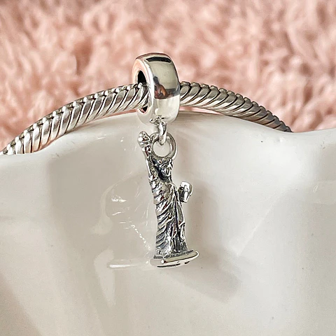 Charm estatua de la libertad Plata 925