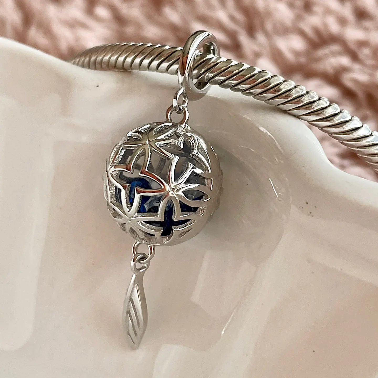 Charm Llamador de Ángeles Plata 925 1