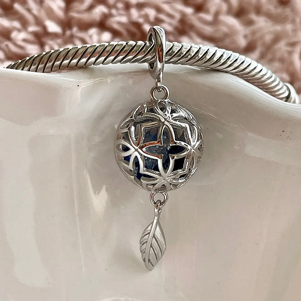 Charm Llamador de Ángeles Plata 925 3