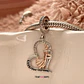 Charm Pareja Abrazada Colgante, Plata 925 - Miniatura 2