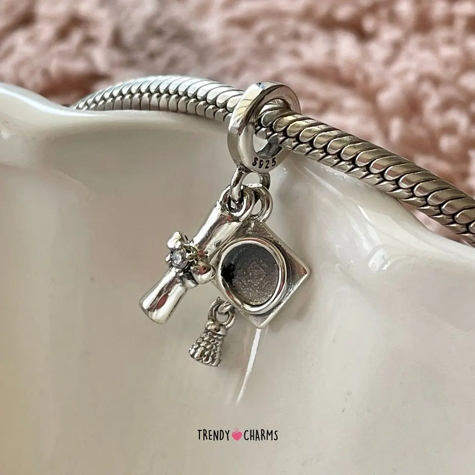 Charm Graduada Colgante Plata 925 1