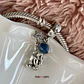 Charm Astronauta Estrellado Plata 925 - Miniatura 2