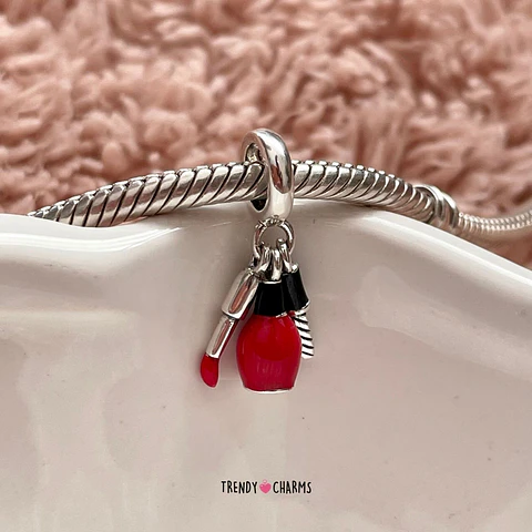 Charm Esmalte Labial y Rimel Plata 925