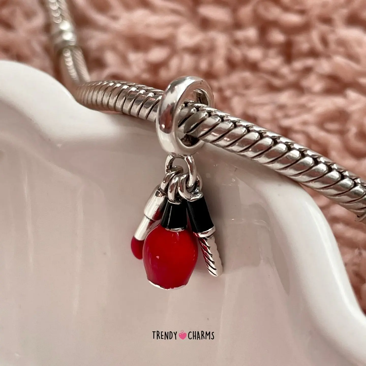 Charm Esmalte Labial y Rimel Plata 925 2