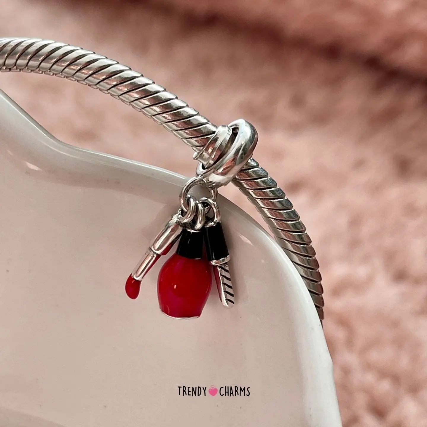 Charm Esmalte Labial y Rimel Plata 925 3