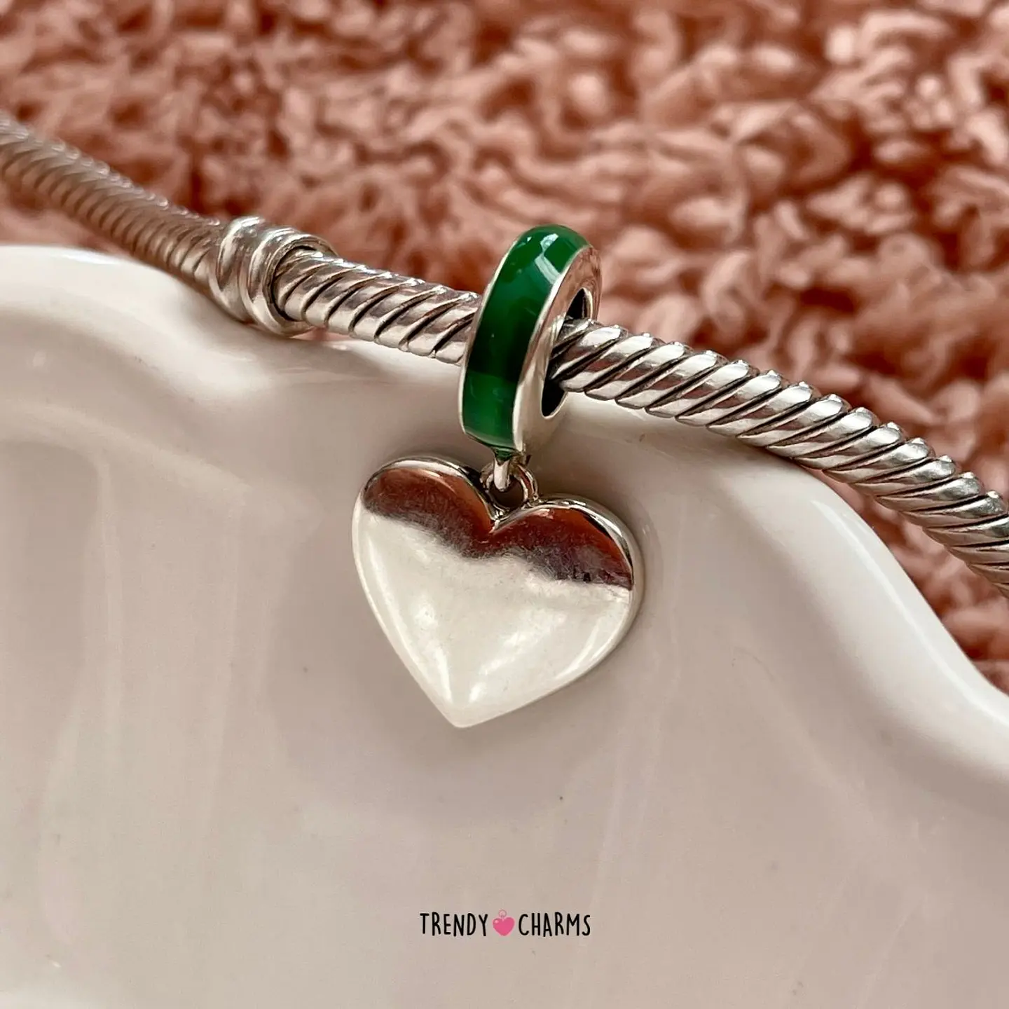 Charm Brasil Te Amo Plata 925 3