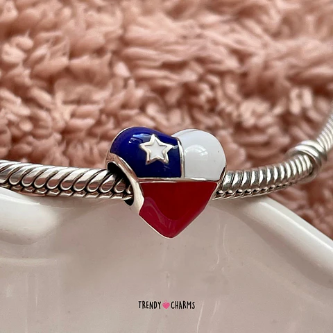 Charm Chile Te Amo Plata 925