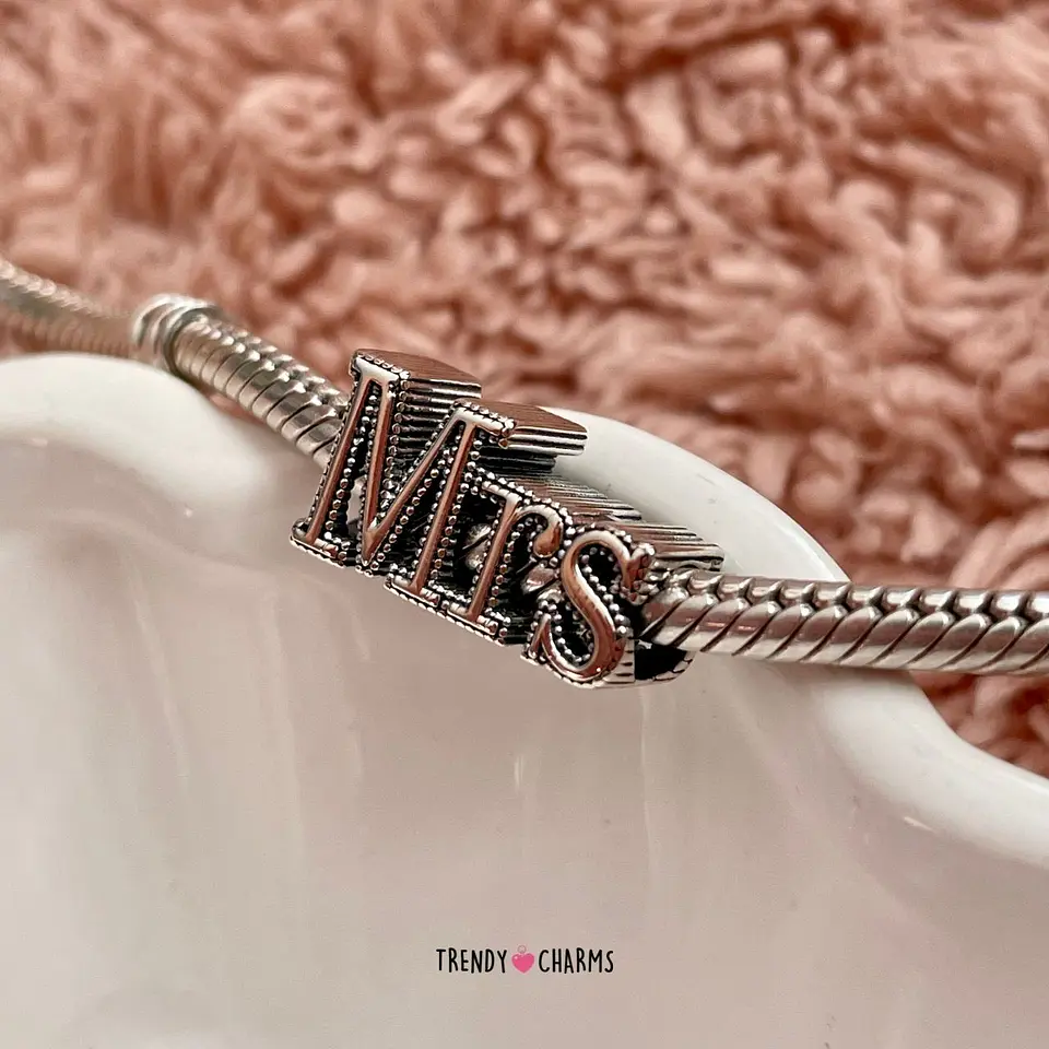 Charm Mrs Plata 925 3