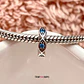 Separador ojos celestes Plata 925 - Miniatura 3