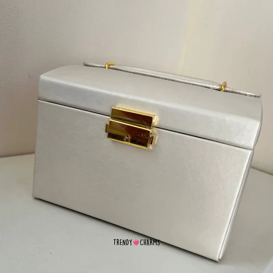 Joyero Maletín Glam Crema 4
