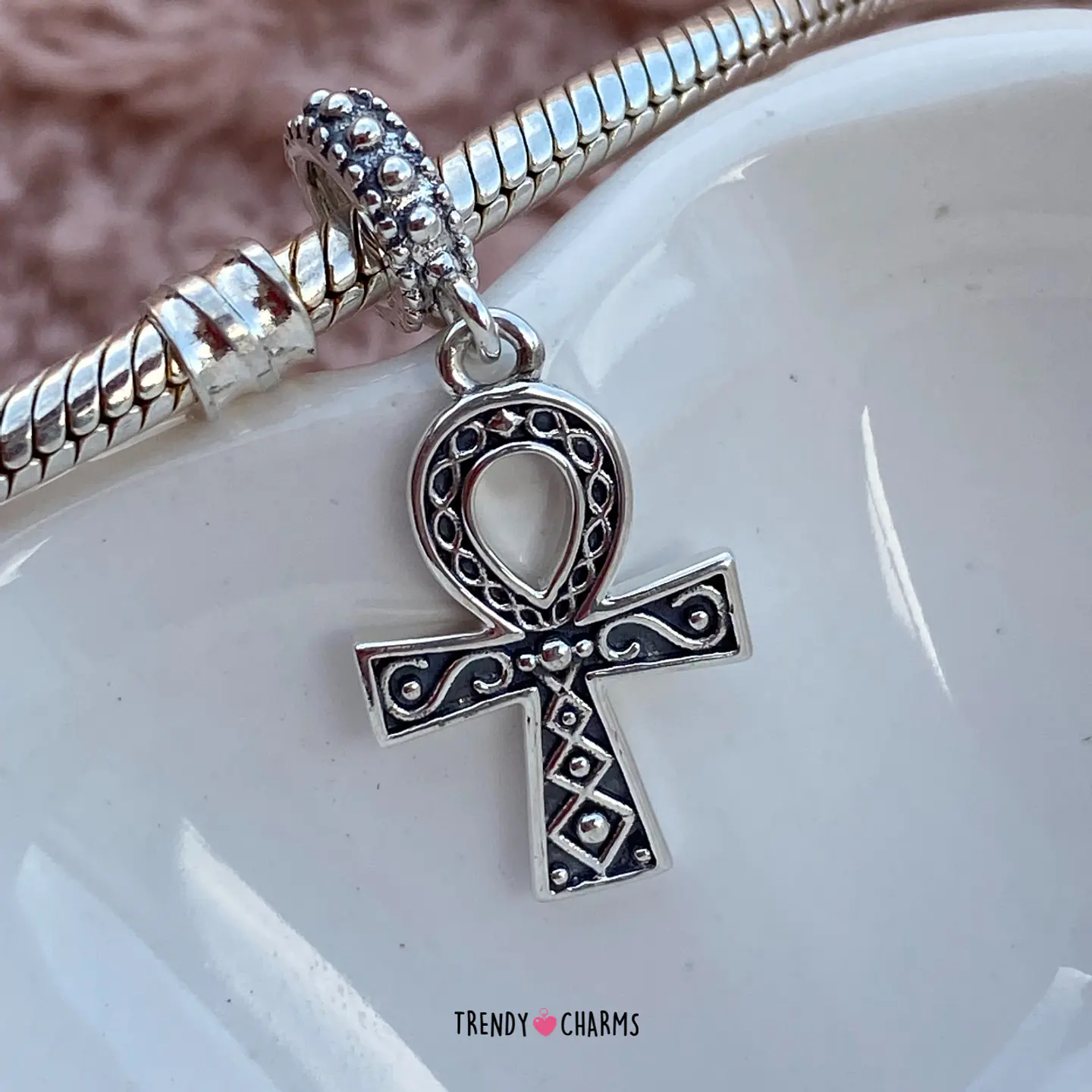 Charm Cruz Ankh Nueva Etapa Plata 925 1