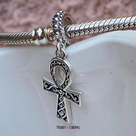 Charm Cruz Ankh Nueva Etapa Plata 925