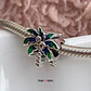 Charm Palmera Plata 925 - Miniatura 2