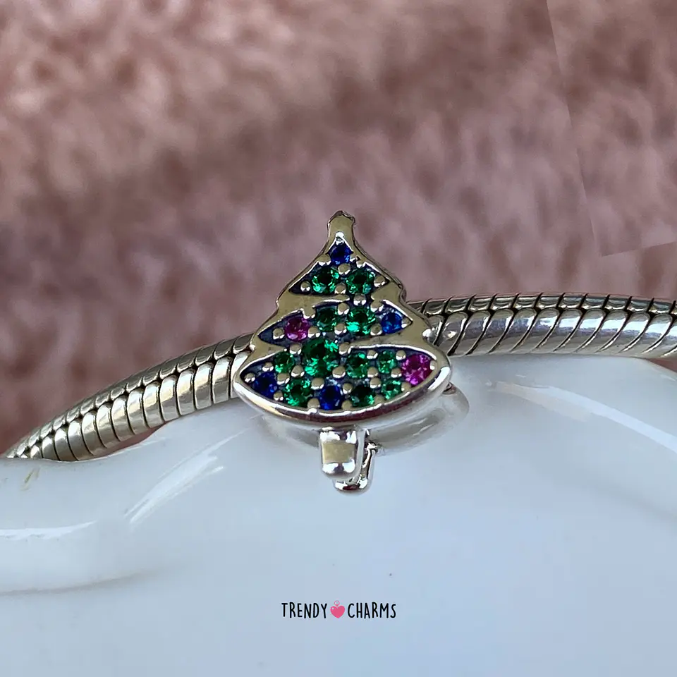 Charm Árbol de Navidad Plata 925 1