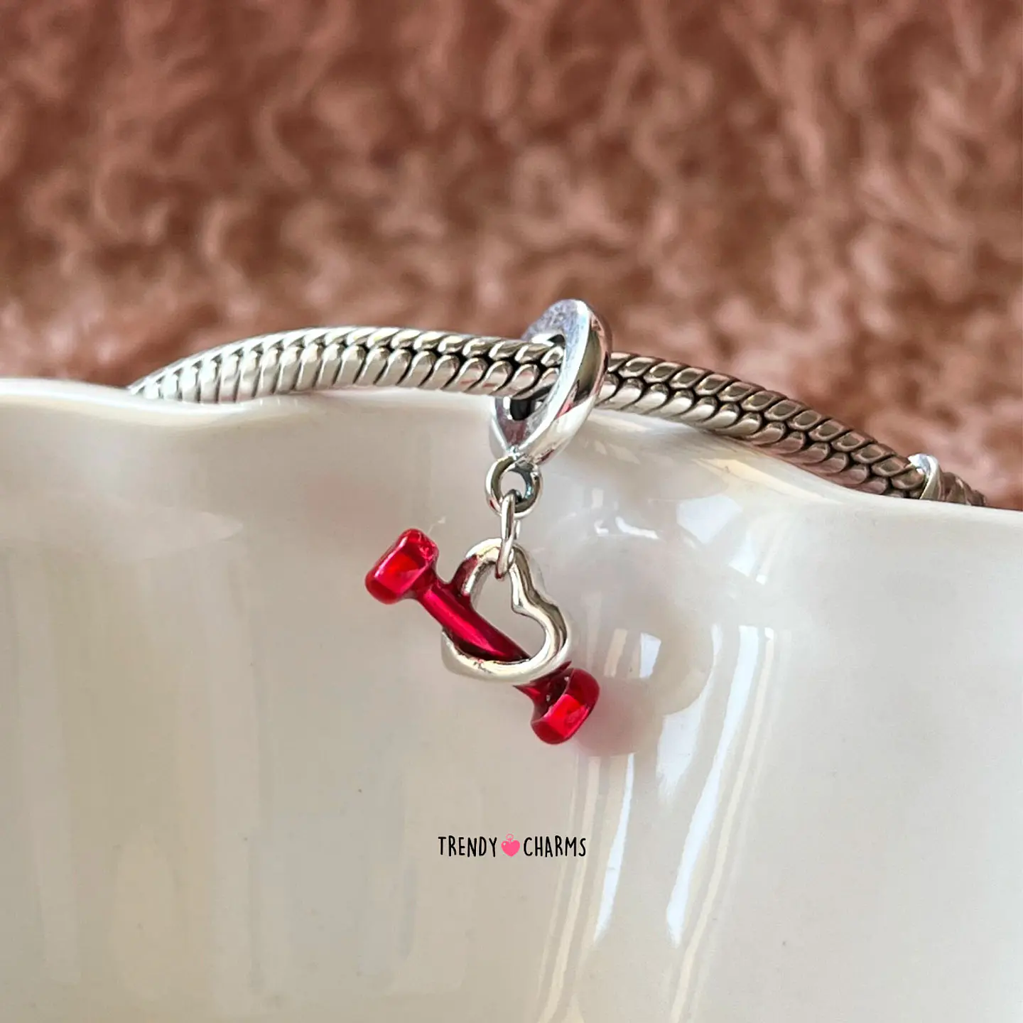 Charm Amo el Deporte Plata 925 1