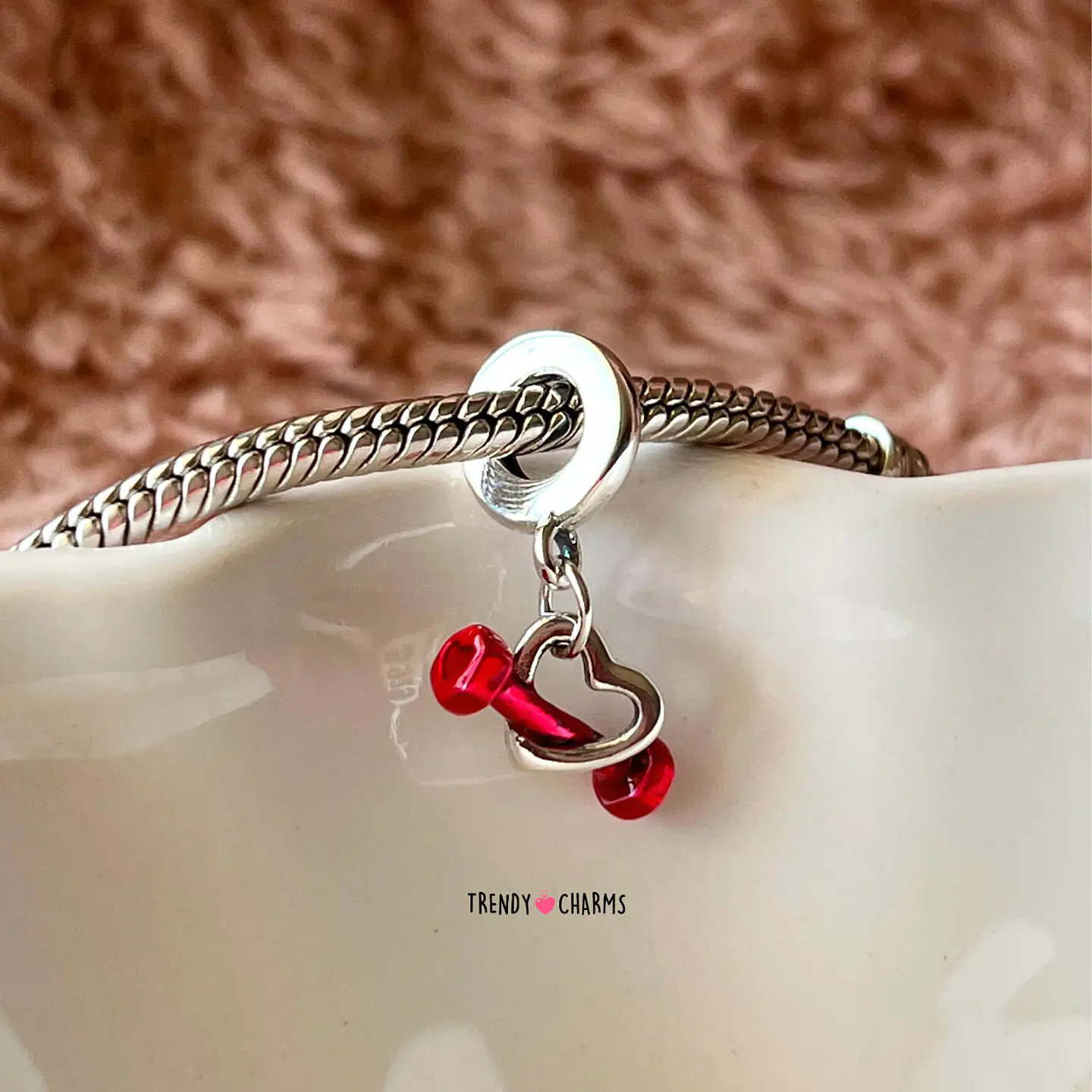 Charm Amo el Deporte Plata 925 2