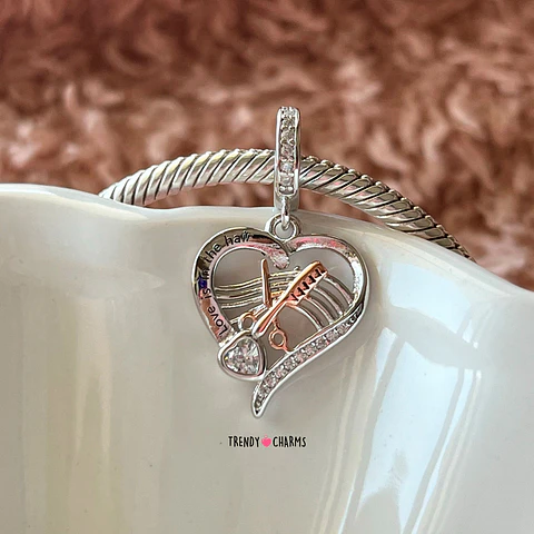 Charm Estilista Plata 925