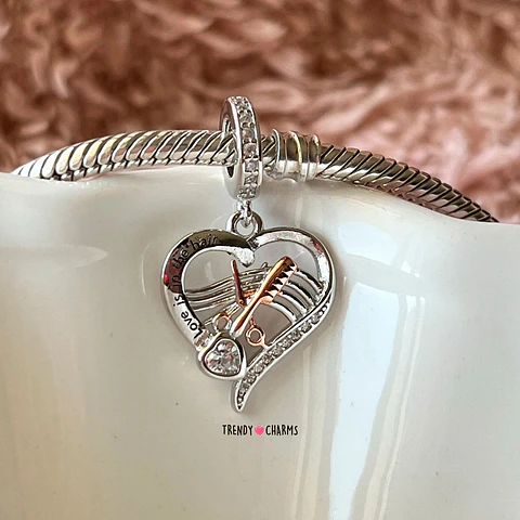 Charm Estilista Plata 925