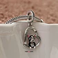 Charm Perro Boston Terrier Te Amo Plata 925 - Miniatura 3