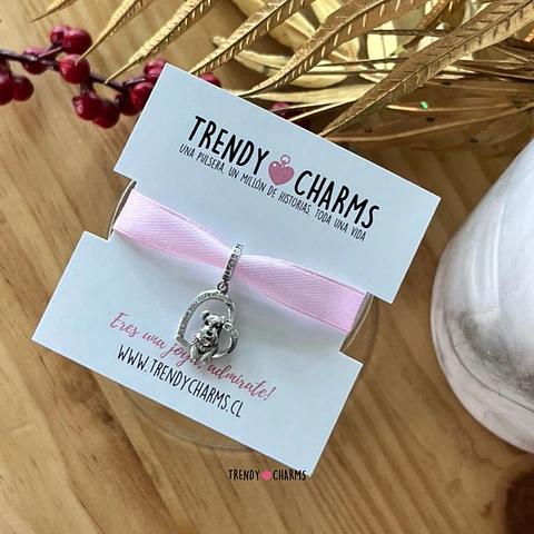 Charm Perro Schnauzer Te Amo, Plata 925