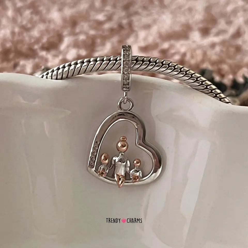 Charm Te Amamos Mamá Plata 925 3