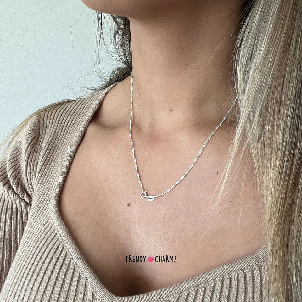 Cadena Roma Plata 925 4