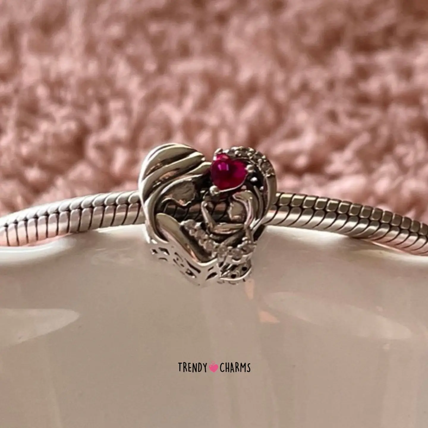 Charm Mamá por Primera Vez Plata 925 3