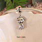 Charm Perro Pug Cuerpo Completo, Plata 925 - Miniatura 2