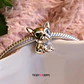 Charm Bulldog Francés cuerpo completo baby Plata 925 - Miniatura 2