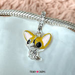 Charm Chihuahua Rubio Plata 925