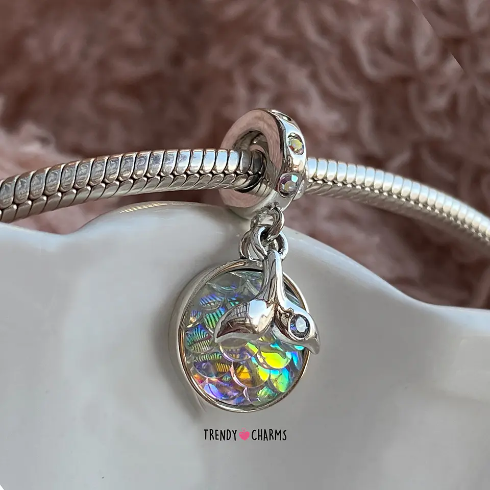 Charm Cola de Sirena Mujer Empoderada Plata 925 1