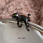 Charm Gato Negro de la Suerte Plata 925 - Miniatura 1