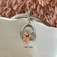 Charm Perro Pug Te Amo Plata 925 - Miniatura 2